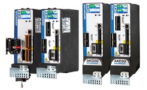 Kollmorgen AKD2G Servoregler 24Vdc / 48Vdc / 230Vac / 400Vac, CANopen, EtherCAT, Profinet mit funktioneller Sicherheit STO SIL2